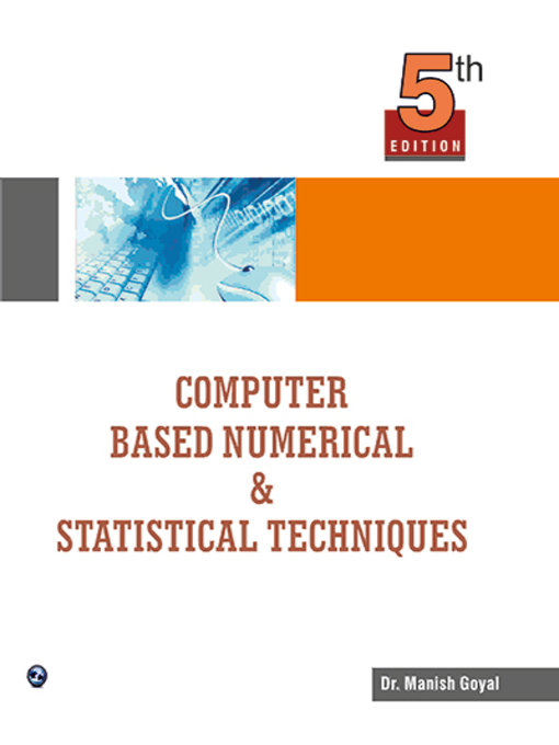 Upplýsingar um Computer Based Numerical & Statistical Techniques eftir Manish Goyal - Biðlisti